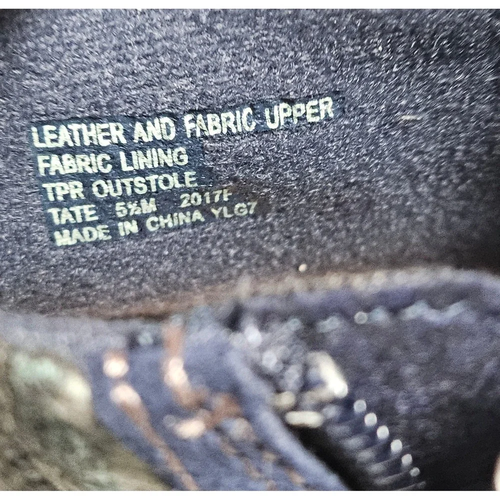 Earth Origins Tate Blue Suede‎ Boots Water Repellent Aztec Sweater Womens 5.5
